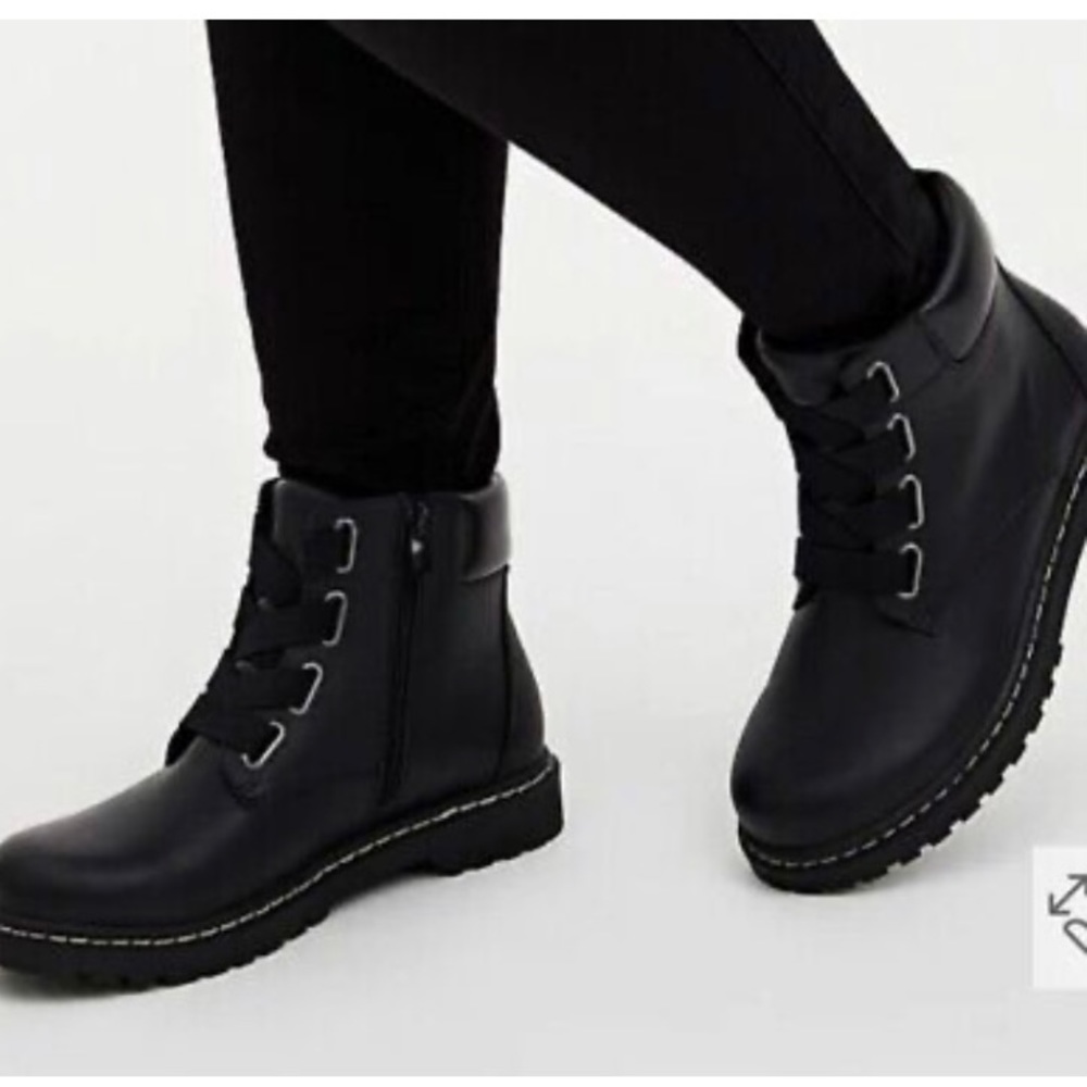 Torrid Combat Boots-wide width